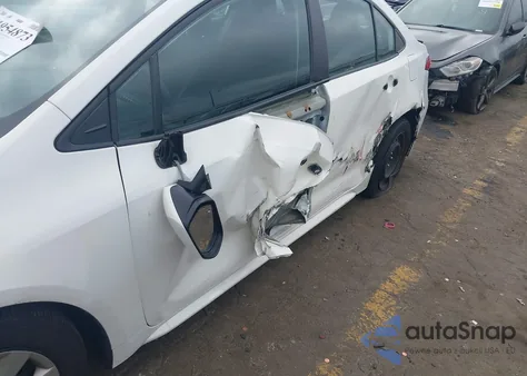 2021 Toyota Corolla Le из США, поврежденный, VIN 5YFEPMAE0MP233861